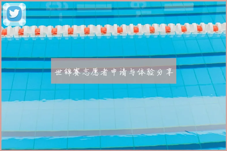 世锦赛志愿者申请与体验分享